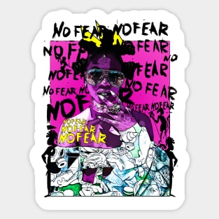 Bantu No Fear Sticker